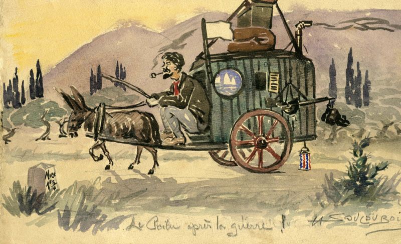 Poilu après la guerre...