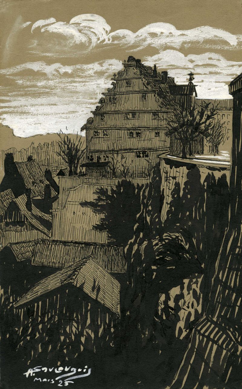 Le chateau de Montbliard