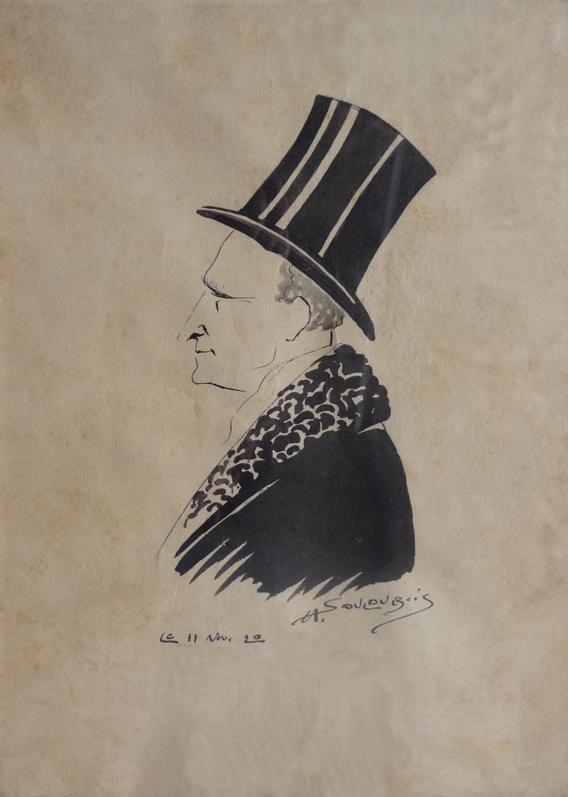 1920 Henri Faivre président des supporter s du FC Sochaux