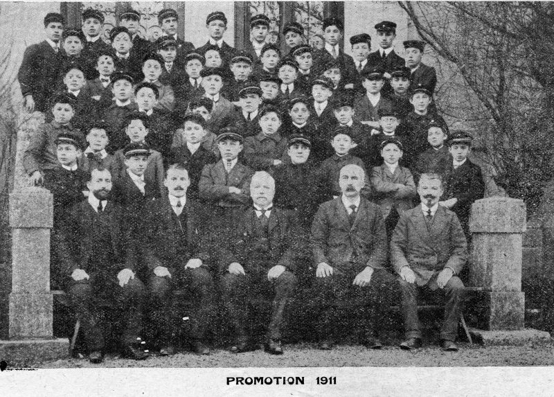 Promotion 1911 ecole pratique de Montbeliard avec Henri Sauldubois
