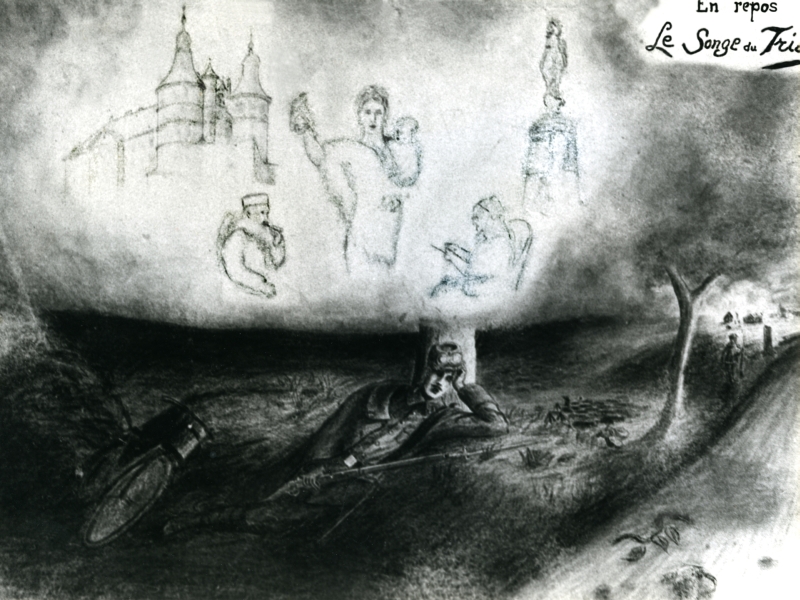 Sauldubois en repos le songe du trissus